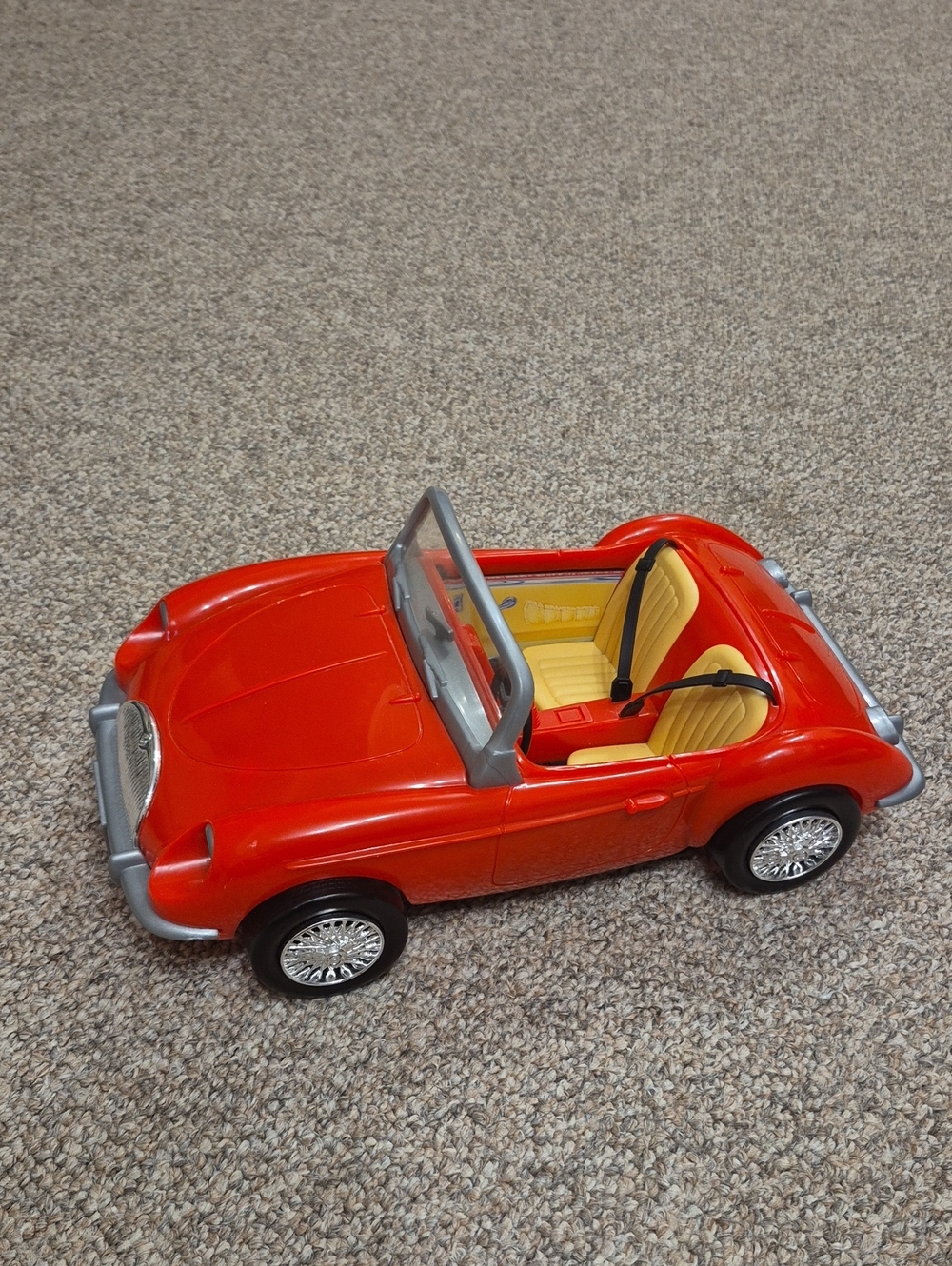 Rare Vintage Barbie Red Convertible Toy Car 1998 Mattel